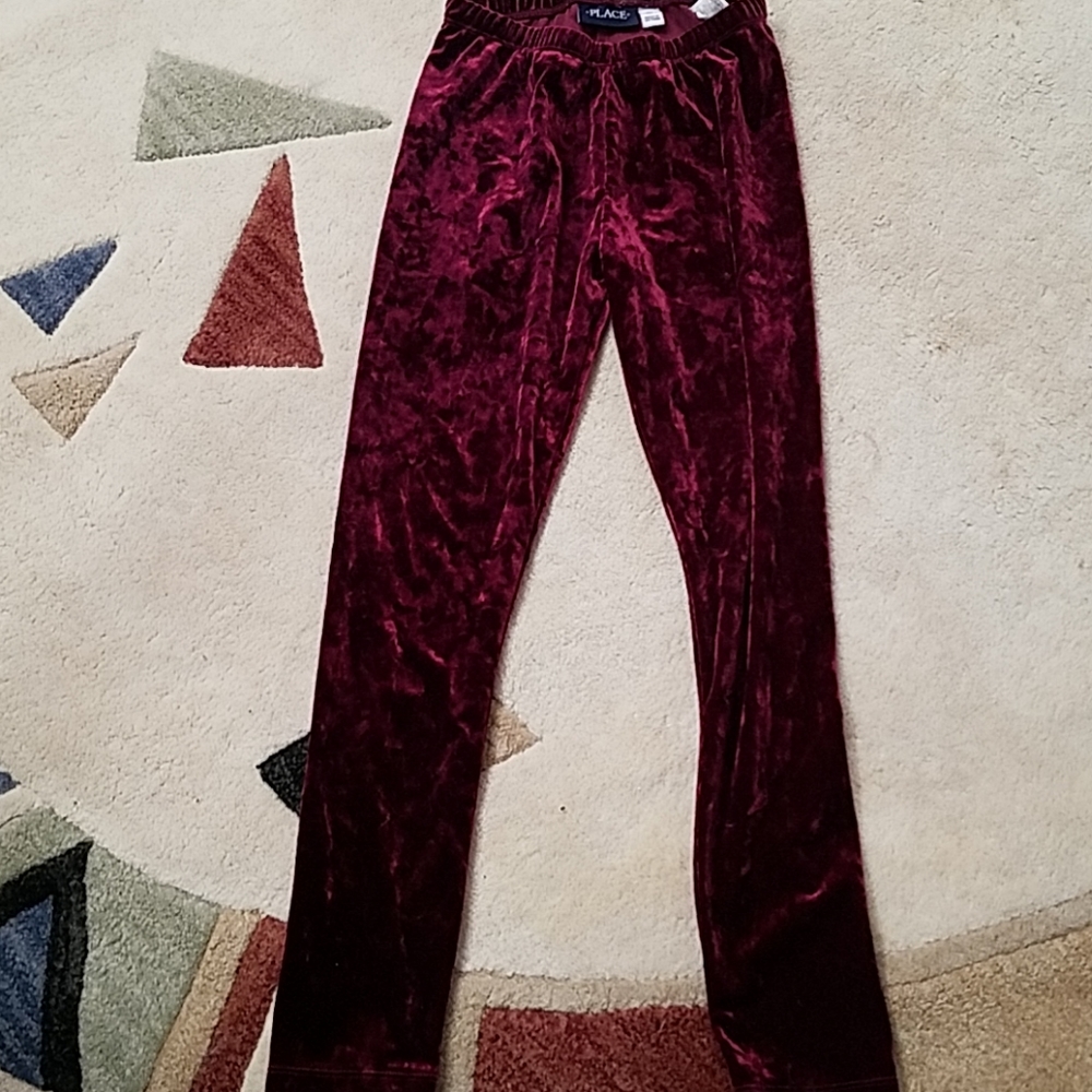 Velvet girl's leggings